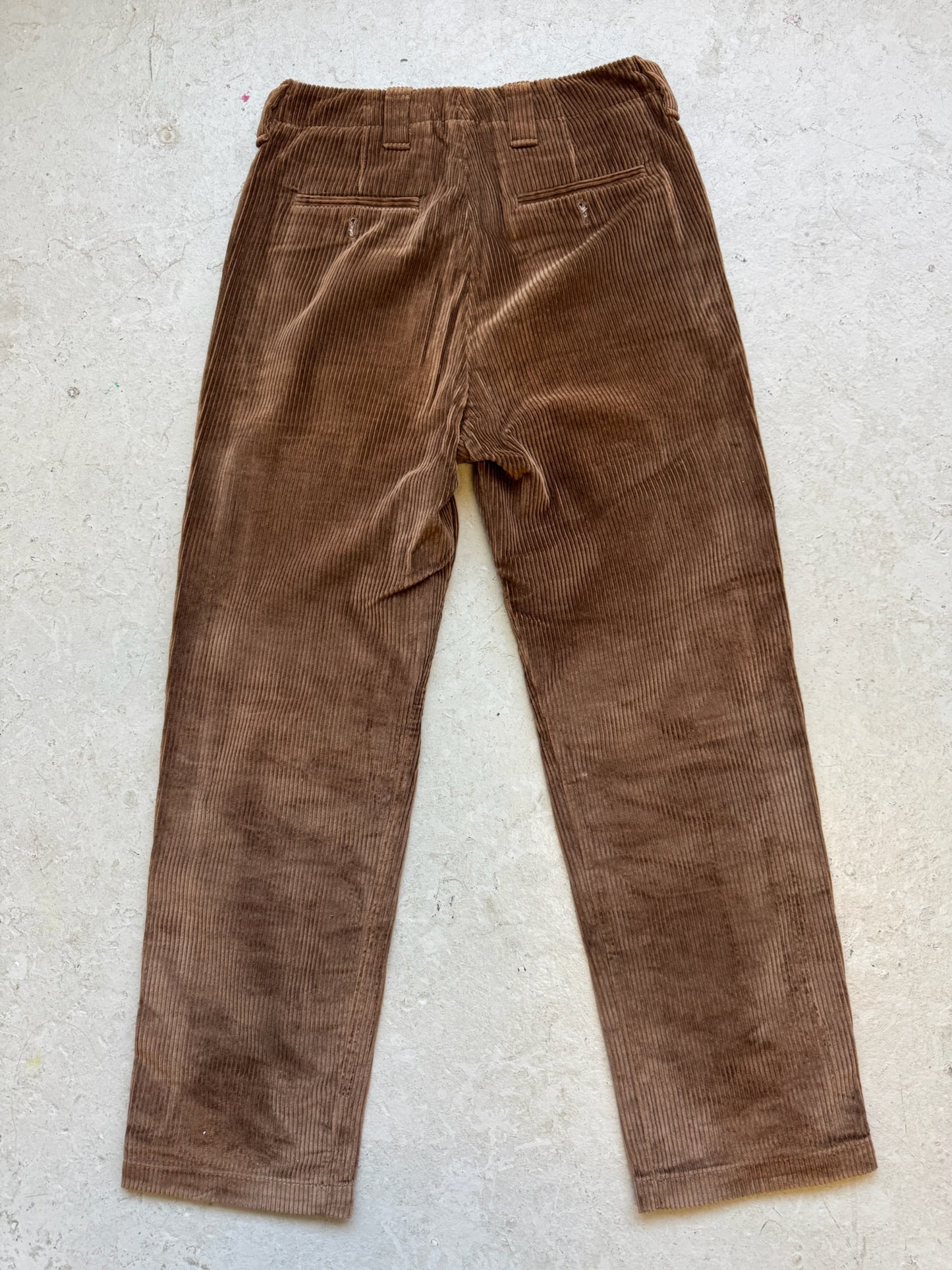 Acne Studios Brown Corduroy Trousers (46)