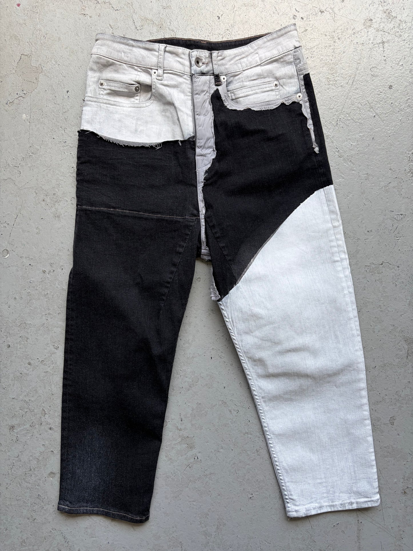 Rick Owens DRKSHDW Sample Collapse Cut Denim (27)
