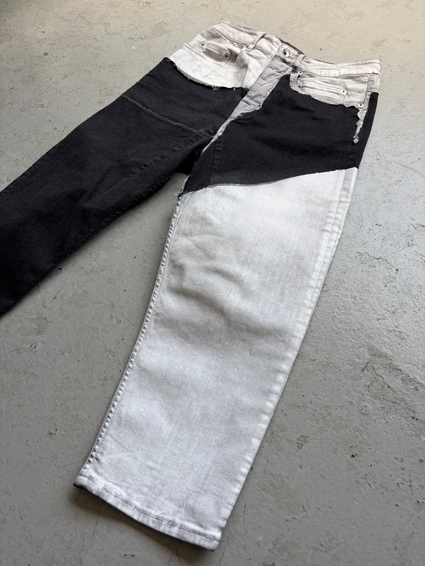 Rick Owens DRKSHDW Sample Collapse Cut Denim (27)