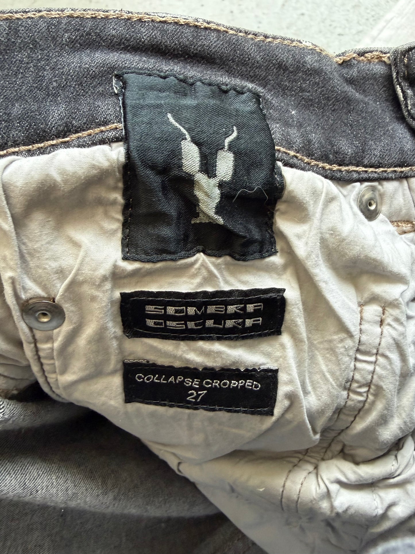 Rick Owens DRKSHDW Sample Collapse Cut Denim (27)