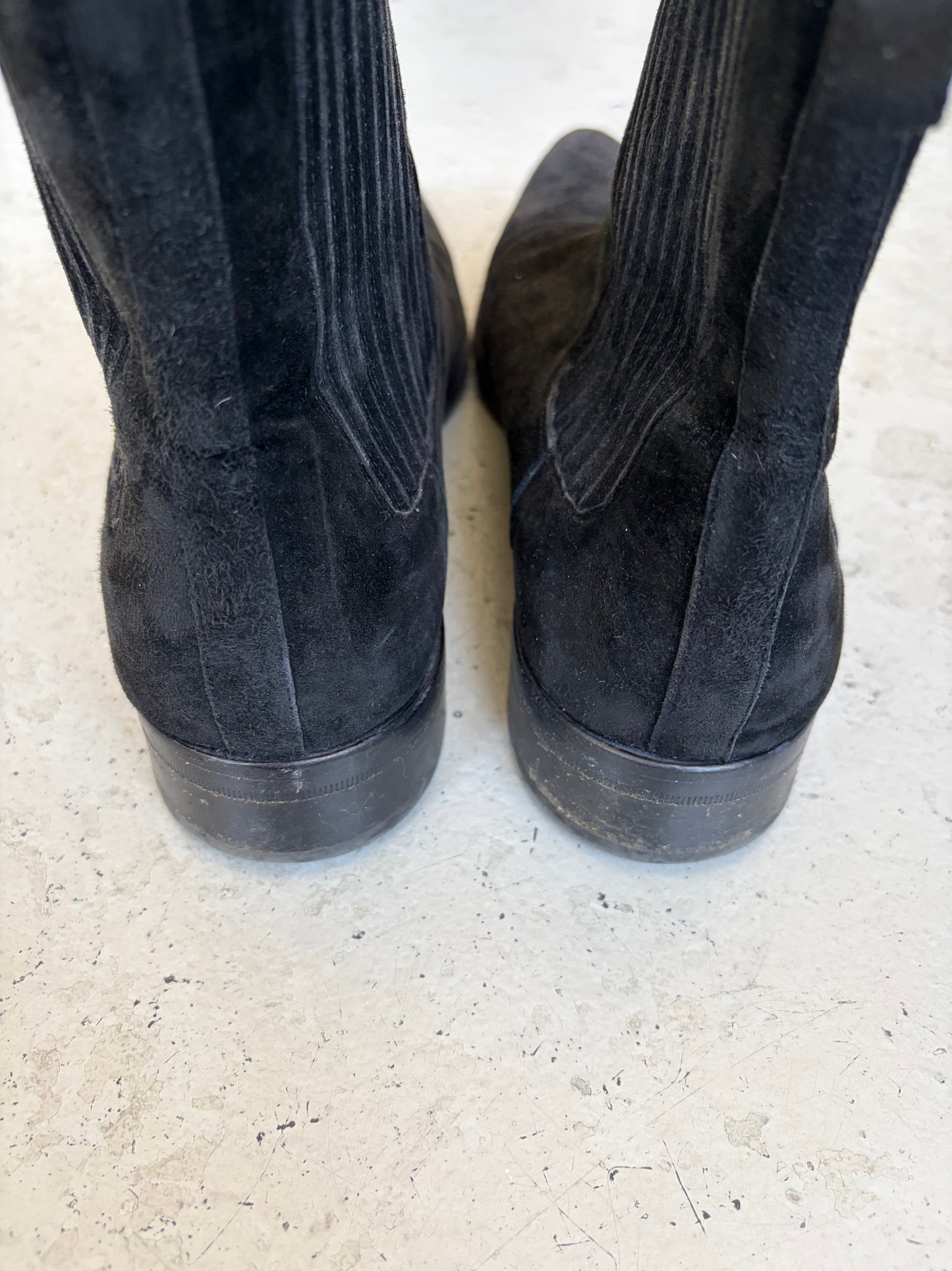 Saint Laurent Paris Dylan Suede Chelsea Boots (44)