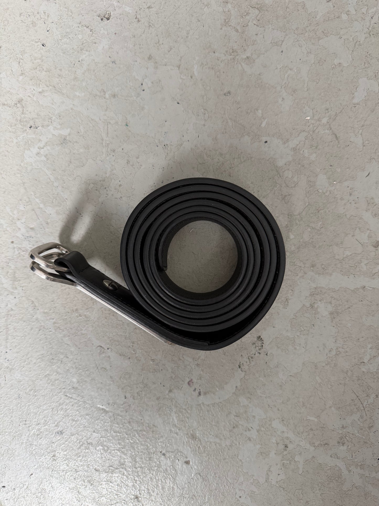 Balenciaga Bottle Opener Leather Belt (OS)