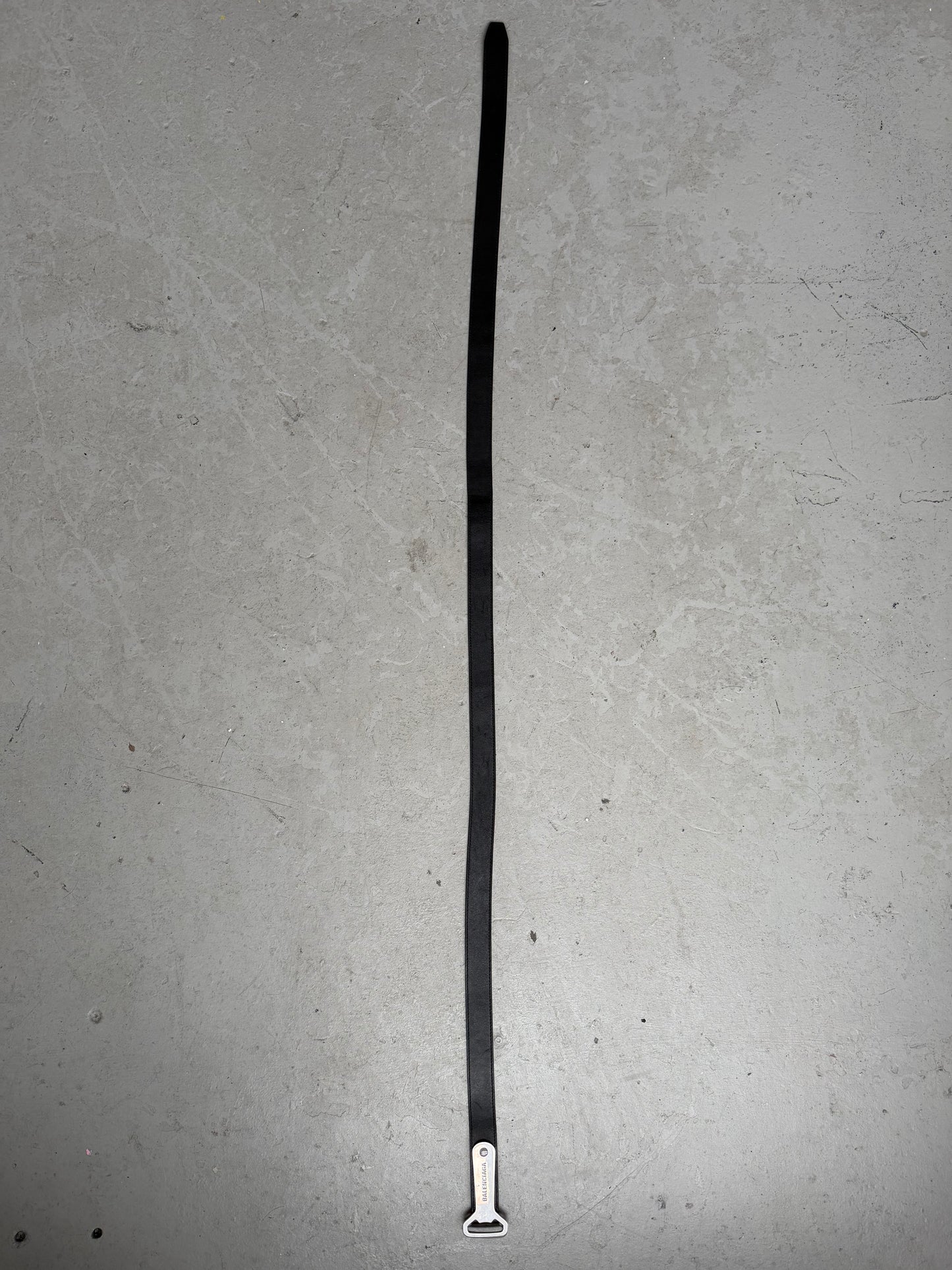 Balenciaga Bottle Opener Leather Belt (OS)