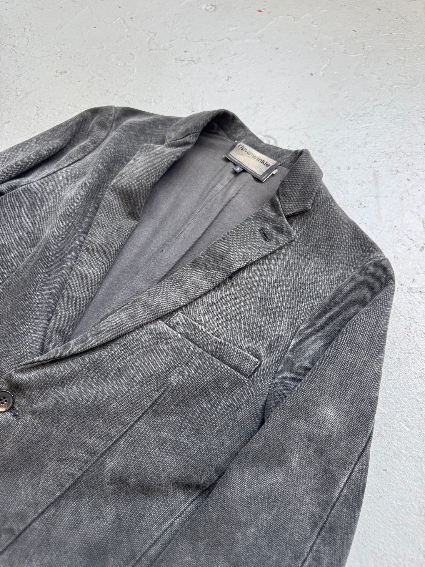 RIPVANWINKLE Grey Blazer (S)