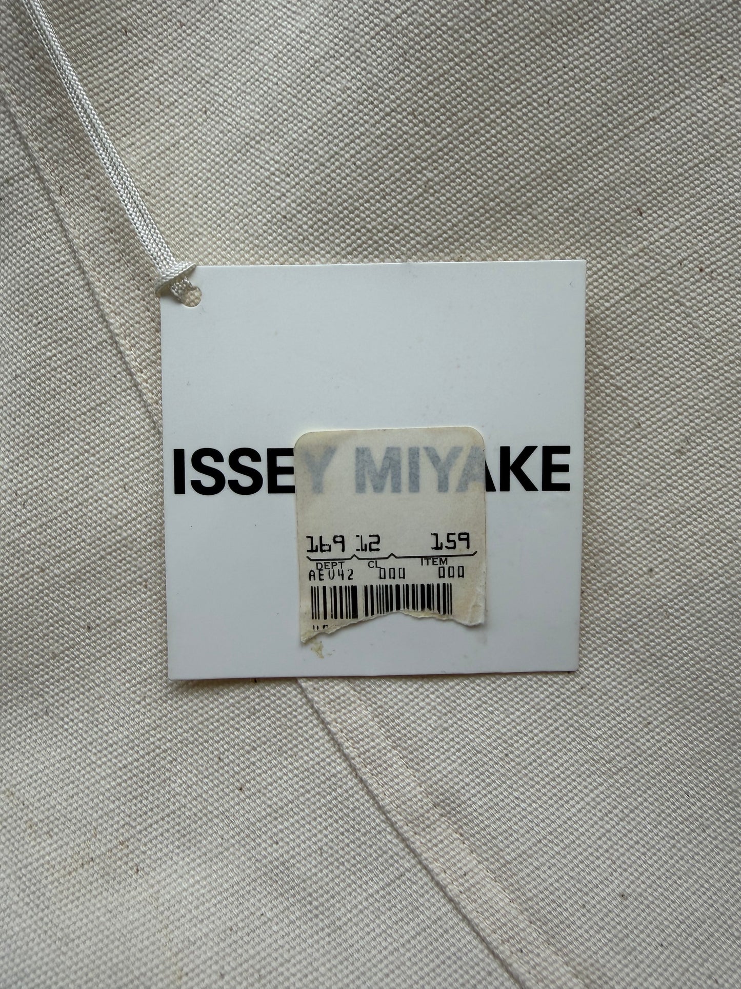 Issey Miyake Spring 96 Cotton Cream Flared Pants (3)