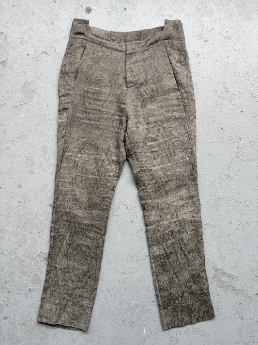 Uma Wang SS16 Floral Print Trousers (S)