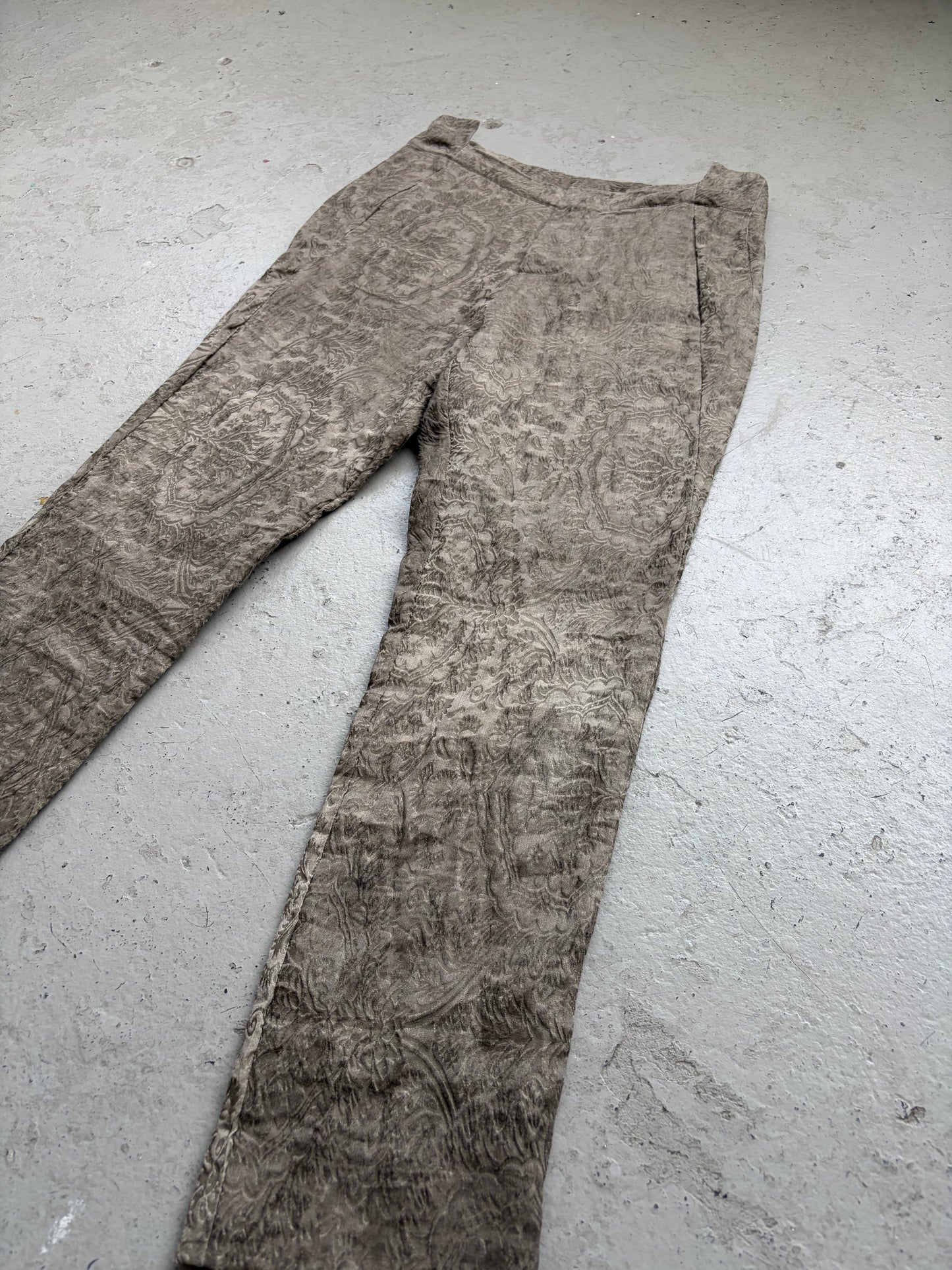Uma Wang SS16 Floral Print Trousers (S)