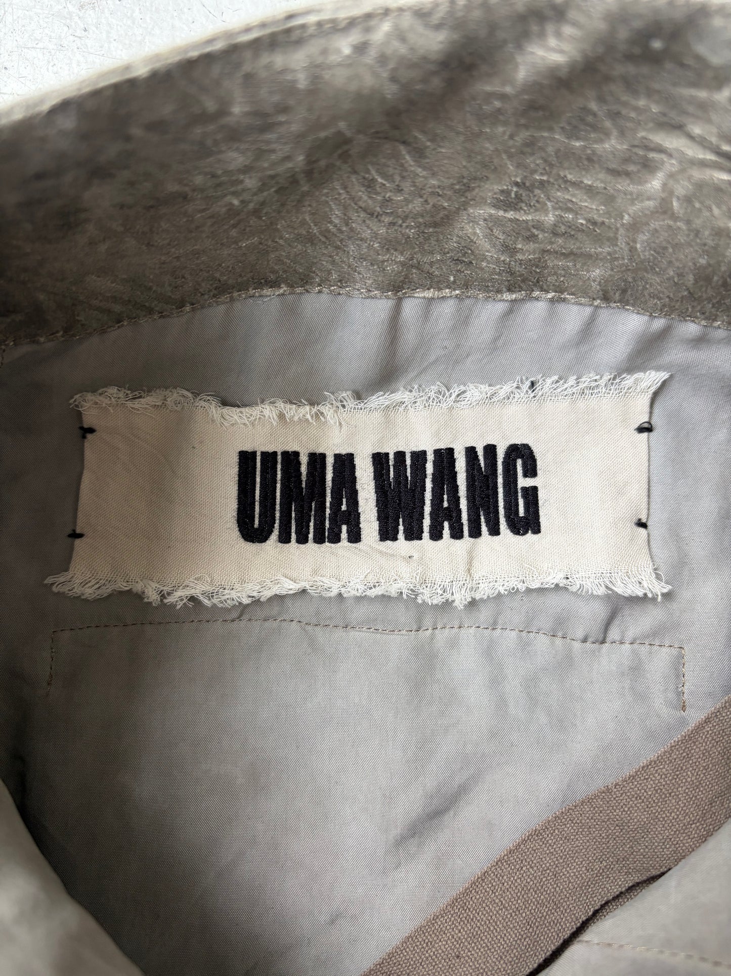 Uma Wang SS16 Floral Print Trousers (S)