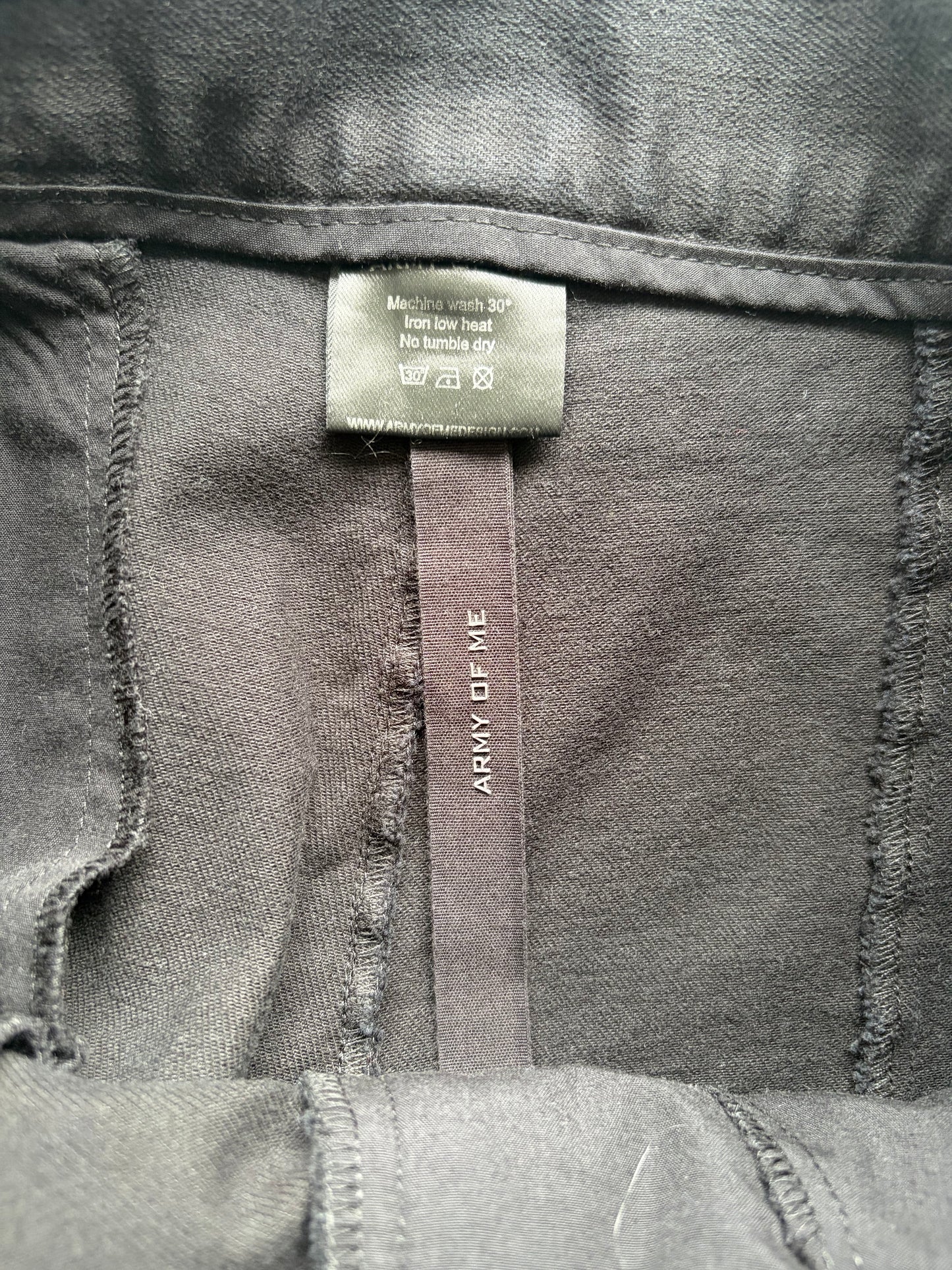 Army Of Me Drop Crotch Paneled Cropped Trousers (30)