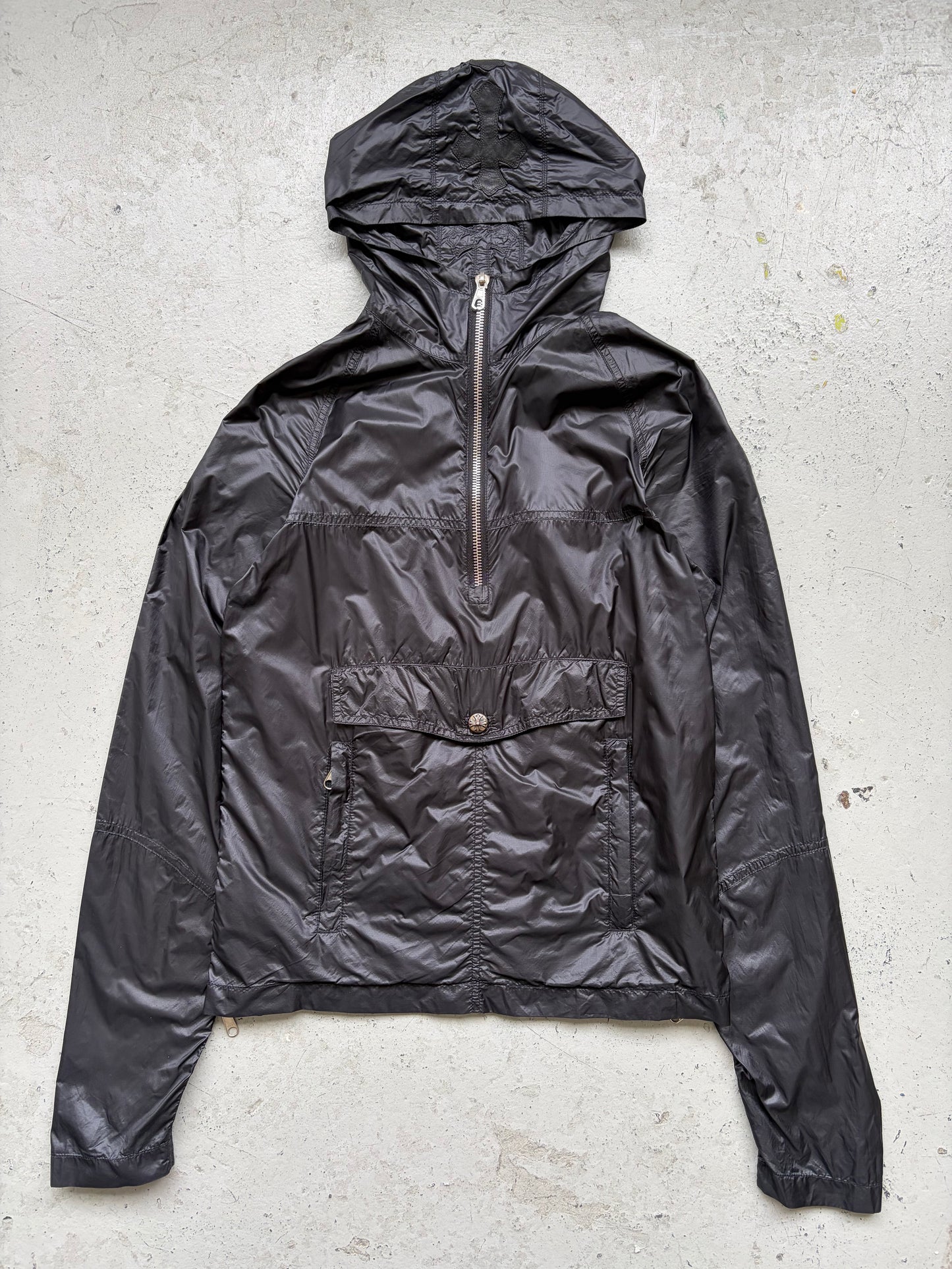 Chrome Hearts Cemetary Cross Patch Nylon Windbreaker (M)