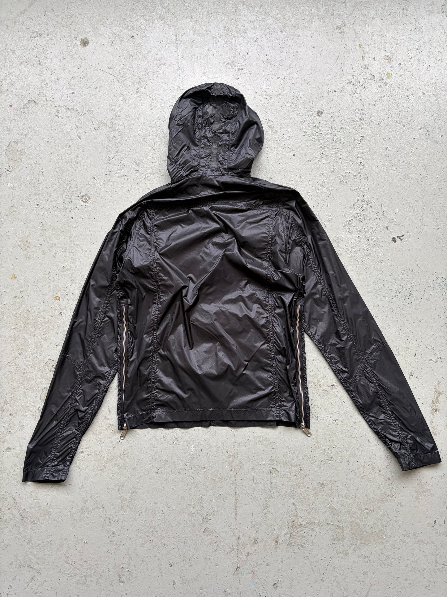 Chrome Hearts Cemetary Cross Patch Nylon Windbreaker (M)