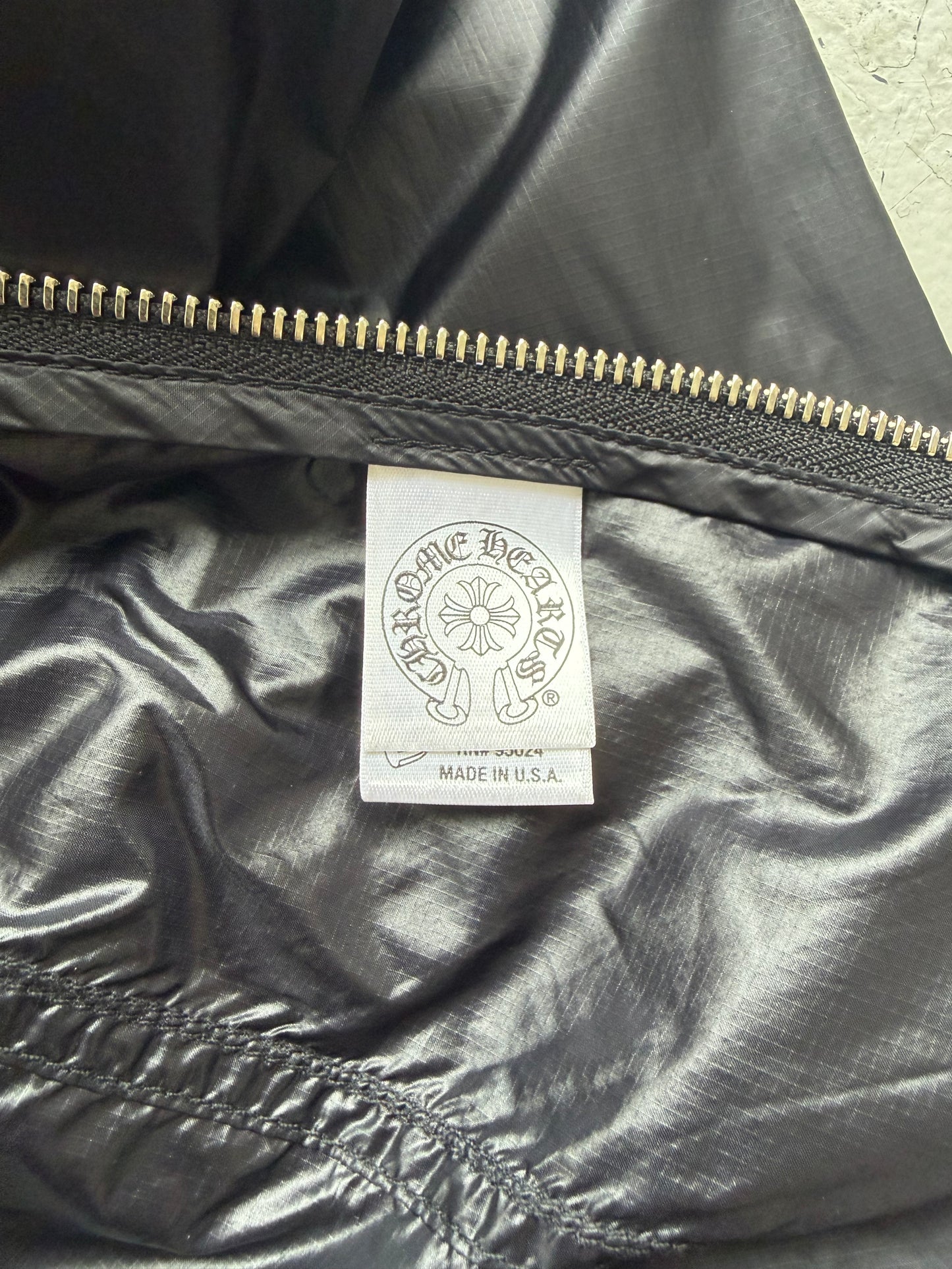 Chrome Hearts Cemetary Cross Patch Nylon Windbreaker (M)