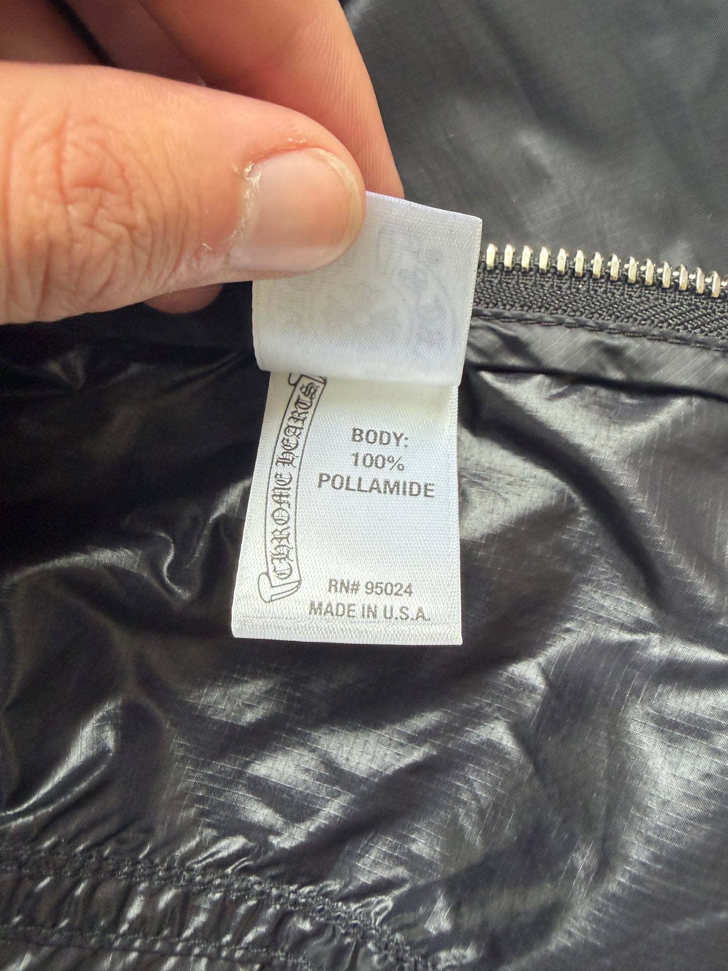 Chrome Hearts Cemetary Cross Patch Nylon Windbreaker (M)