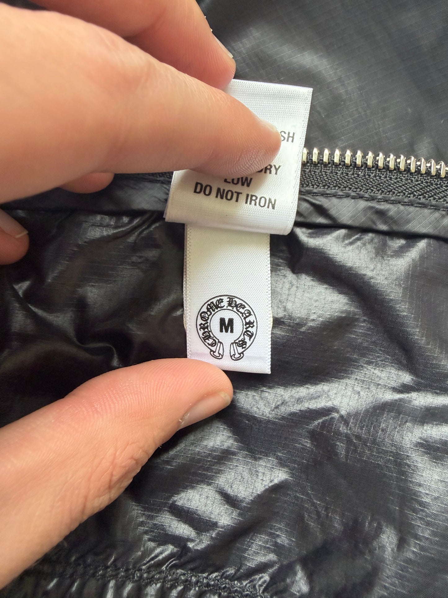 Chrome Hearts Cemetary Cross Patch Nylon Windbreaker (M)