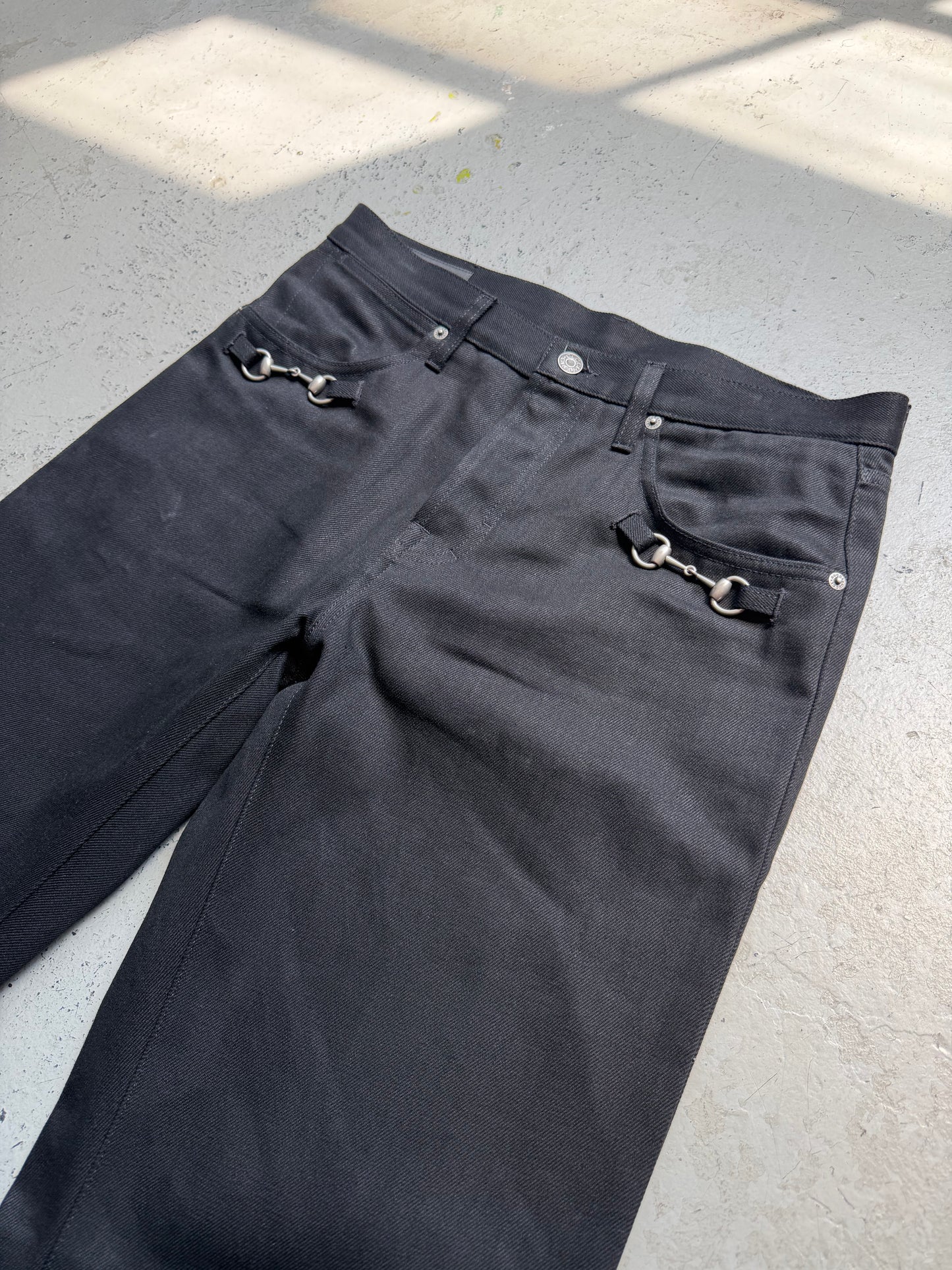 Gucci Horsebit Denim  (34)