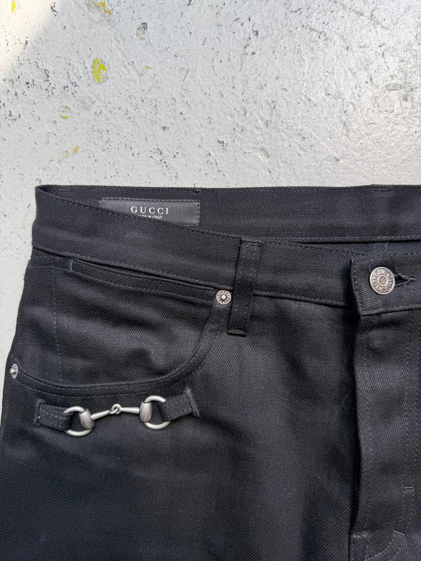 Gucci Horsebit Denim  (34)