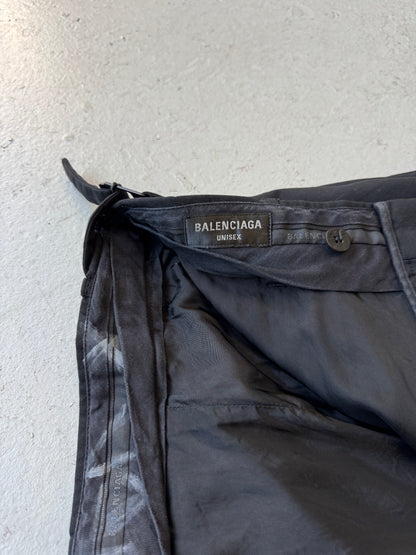 Balenciaga Graffiti Wool Skater Trousers (S)