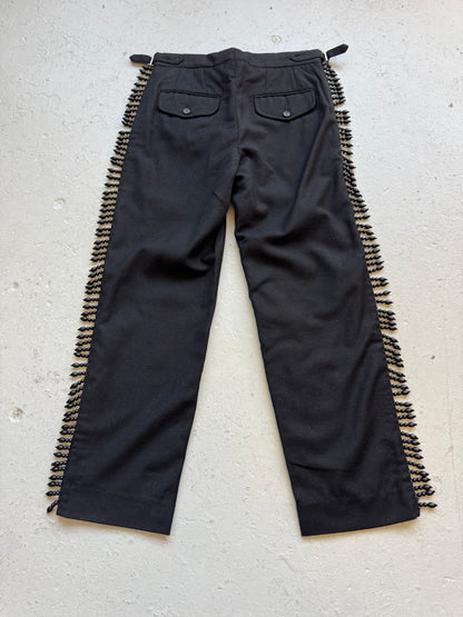 Bode Beaded Wool Trousers (30)