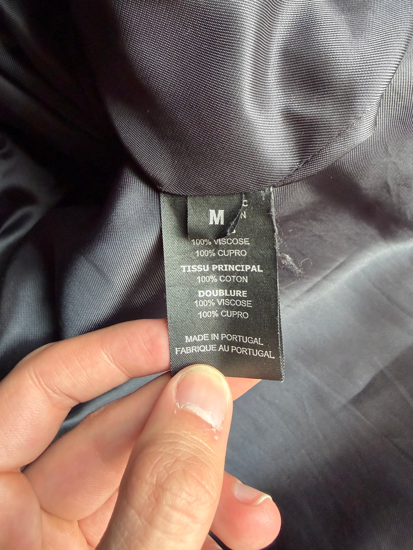 Vetements Demna Gvasallia Brushed Cotton Trench Coat (M)