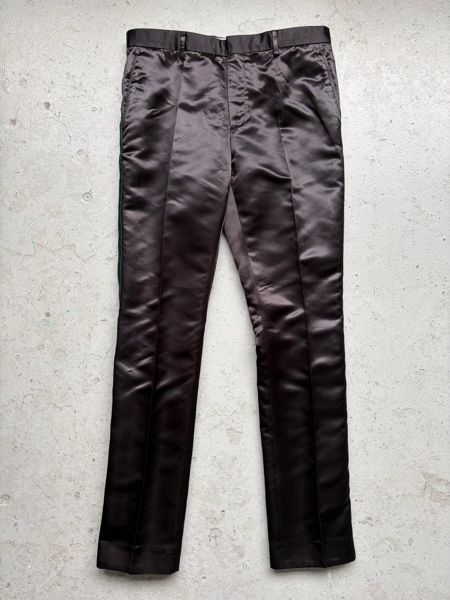 Calvin Klein 205W39NYC Black Satin Pants (52)