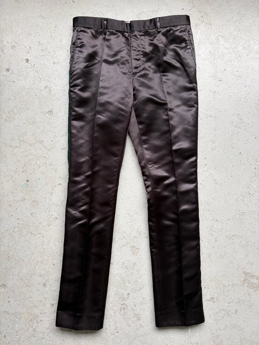 Calvin Klein 205W39NYC Black Satin Pants (52)