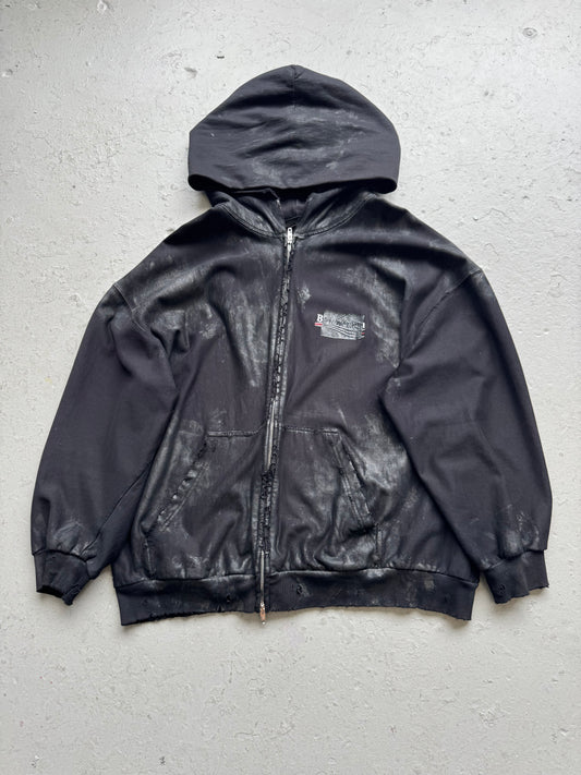 Balenciaga Gaffer Zip Up Hoodie (XL)