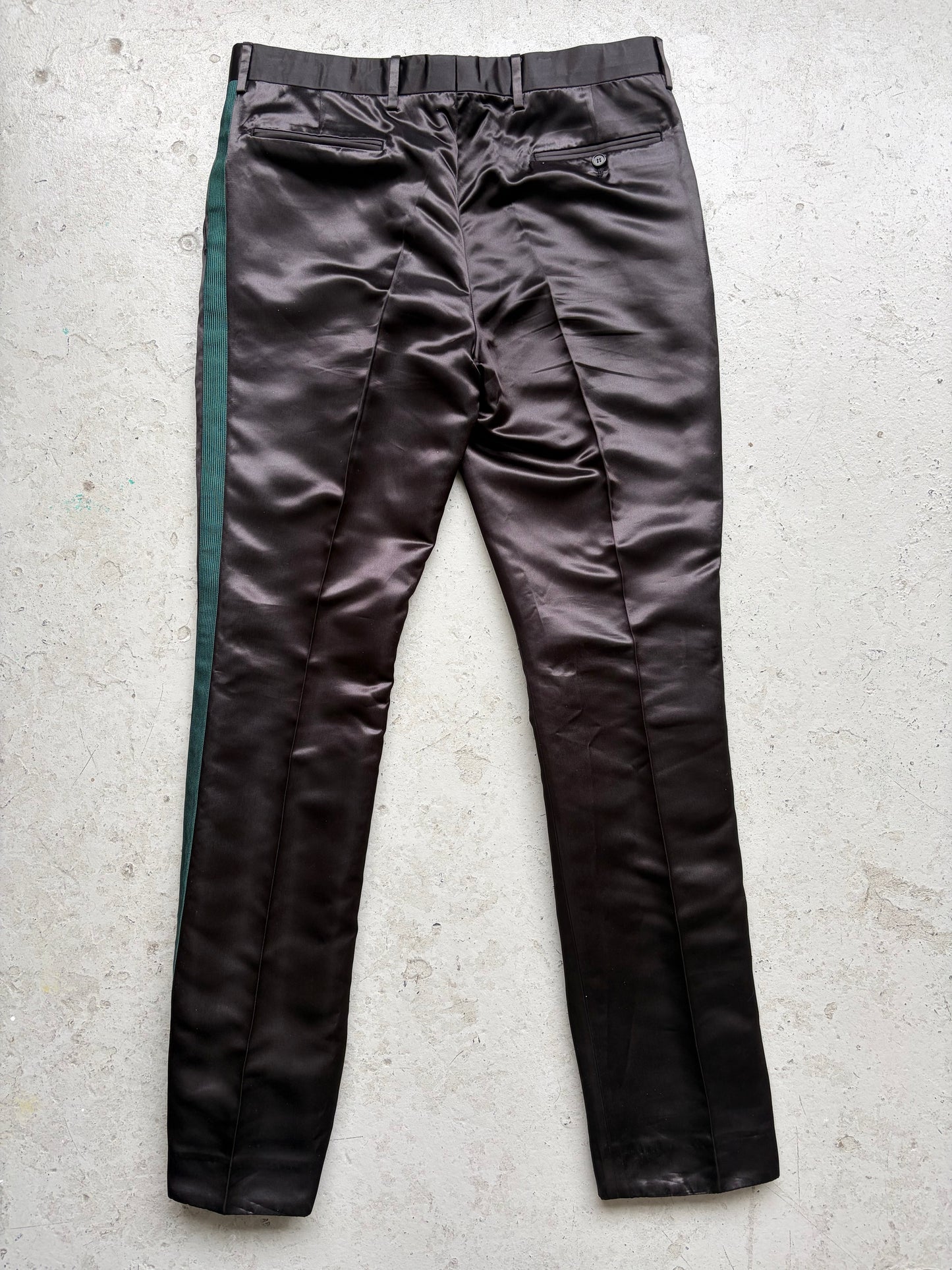 Calvin Klein 205W39NYC Black Satin Pants (52)