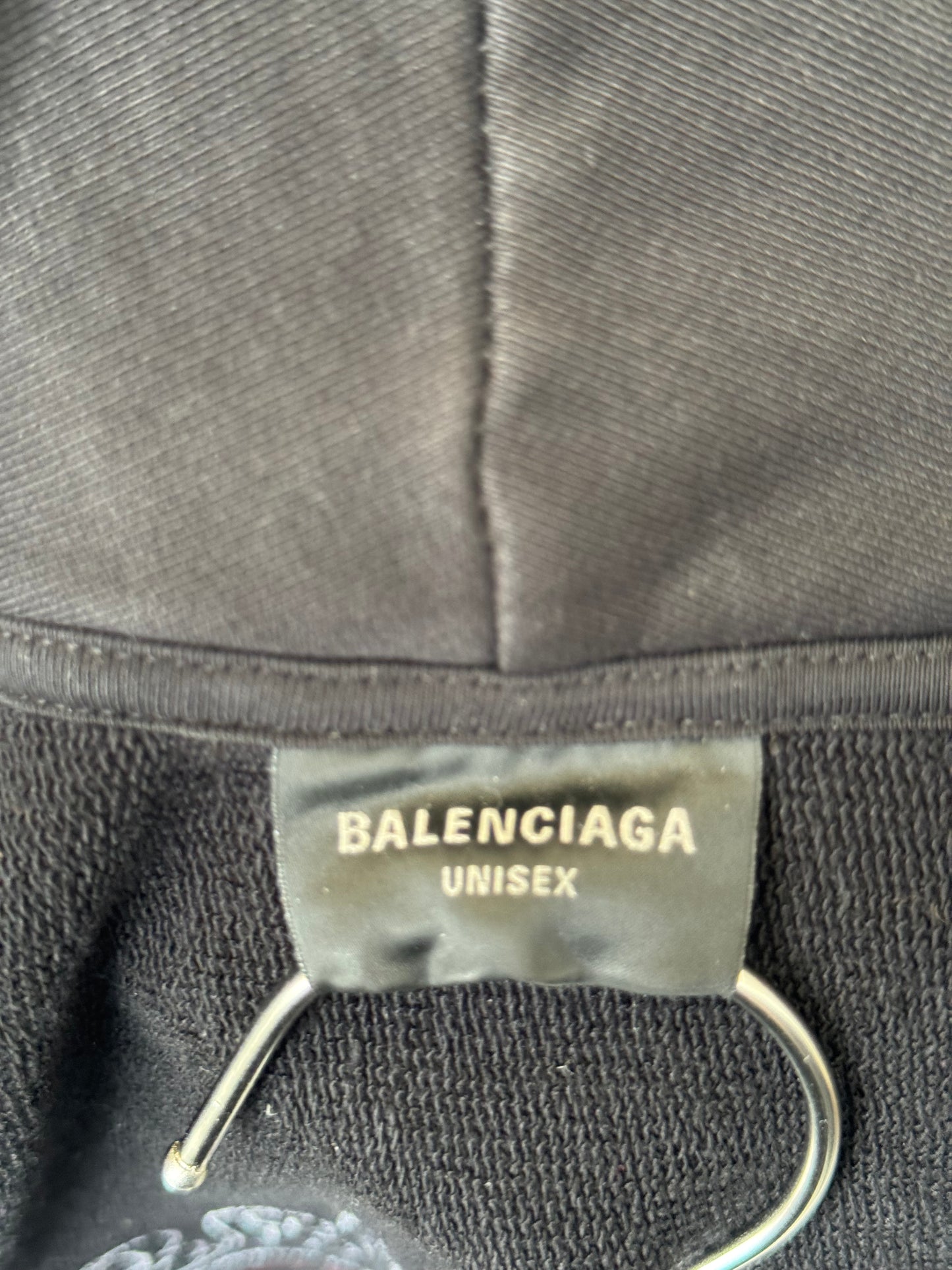 Balenciaga Gaffer Zip Up Hoodie (XL)