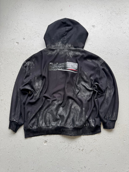 Balenciaga Gaffer Zip Up Hoodie (XL)