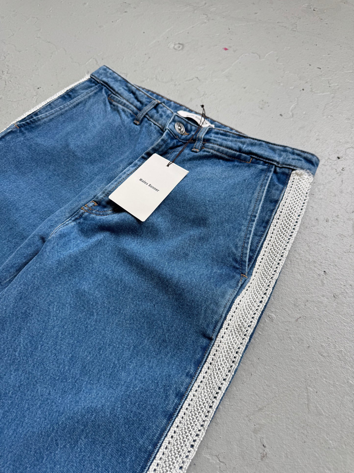 Wales Bonner Eternity Denim Trousers (30)