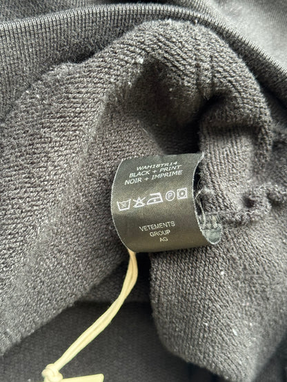 Vetements FW17 Split Bridges Zip Up Hoodie (XS)