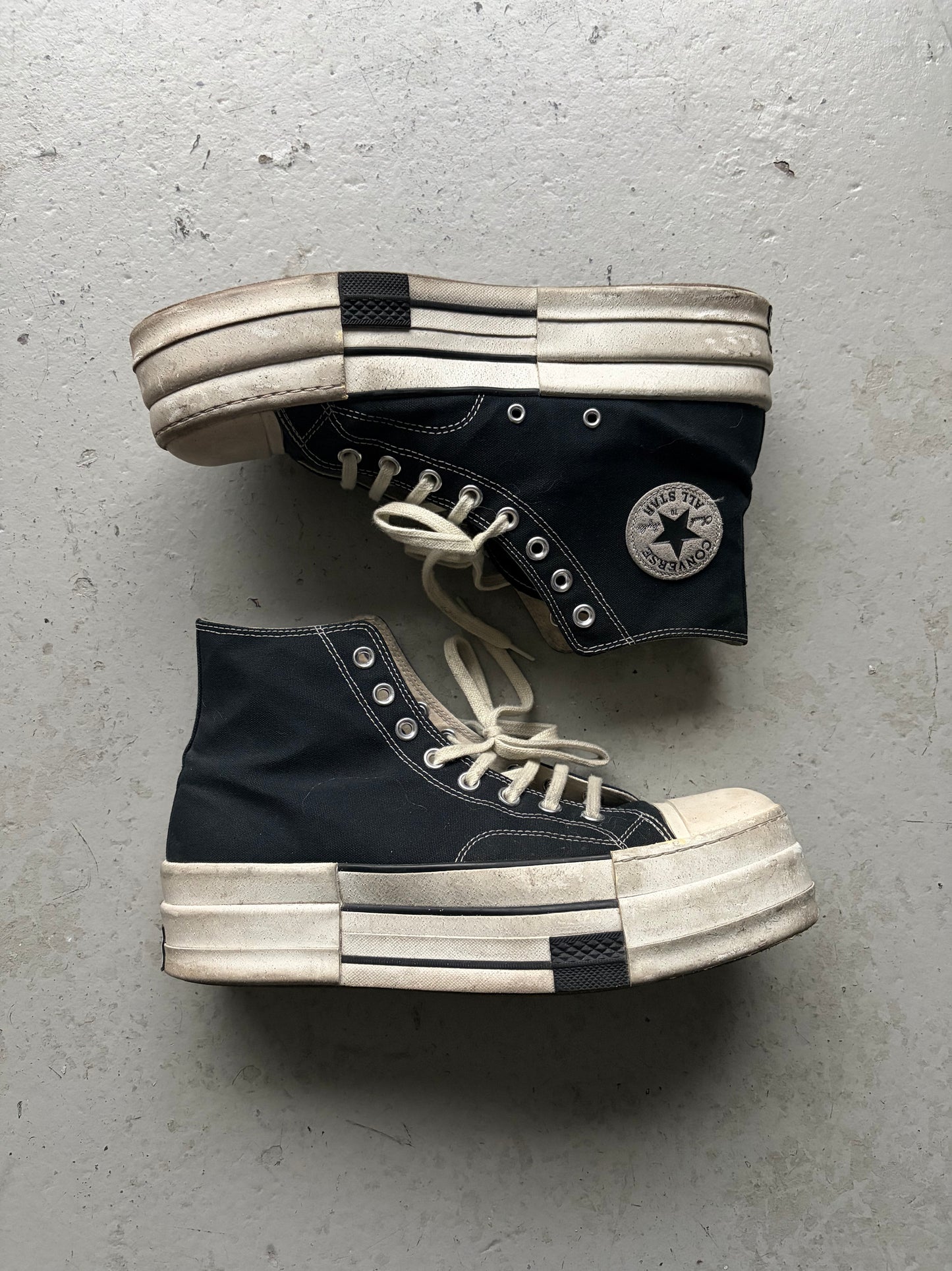 Rick Owens DRKSHDW DRKSTAR Converse  (10.5)