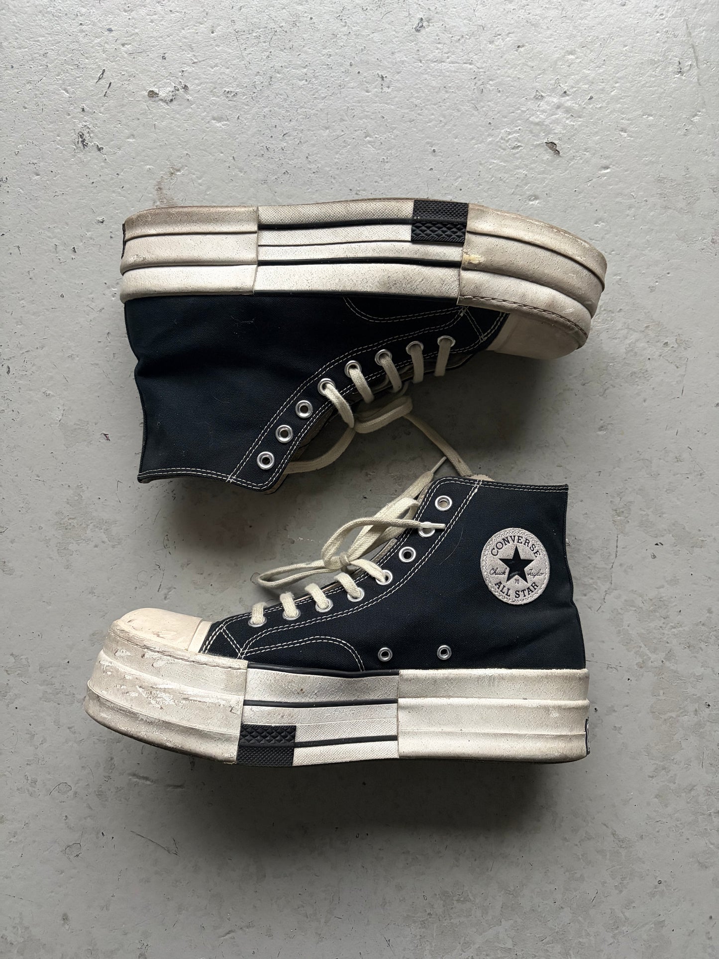 Rick Owens DRKSHDW DRKSTAR Converse  (10.5)