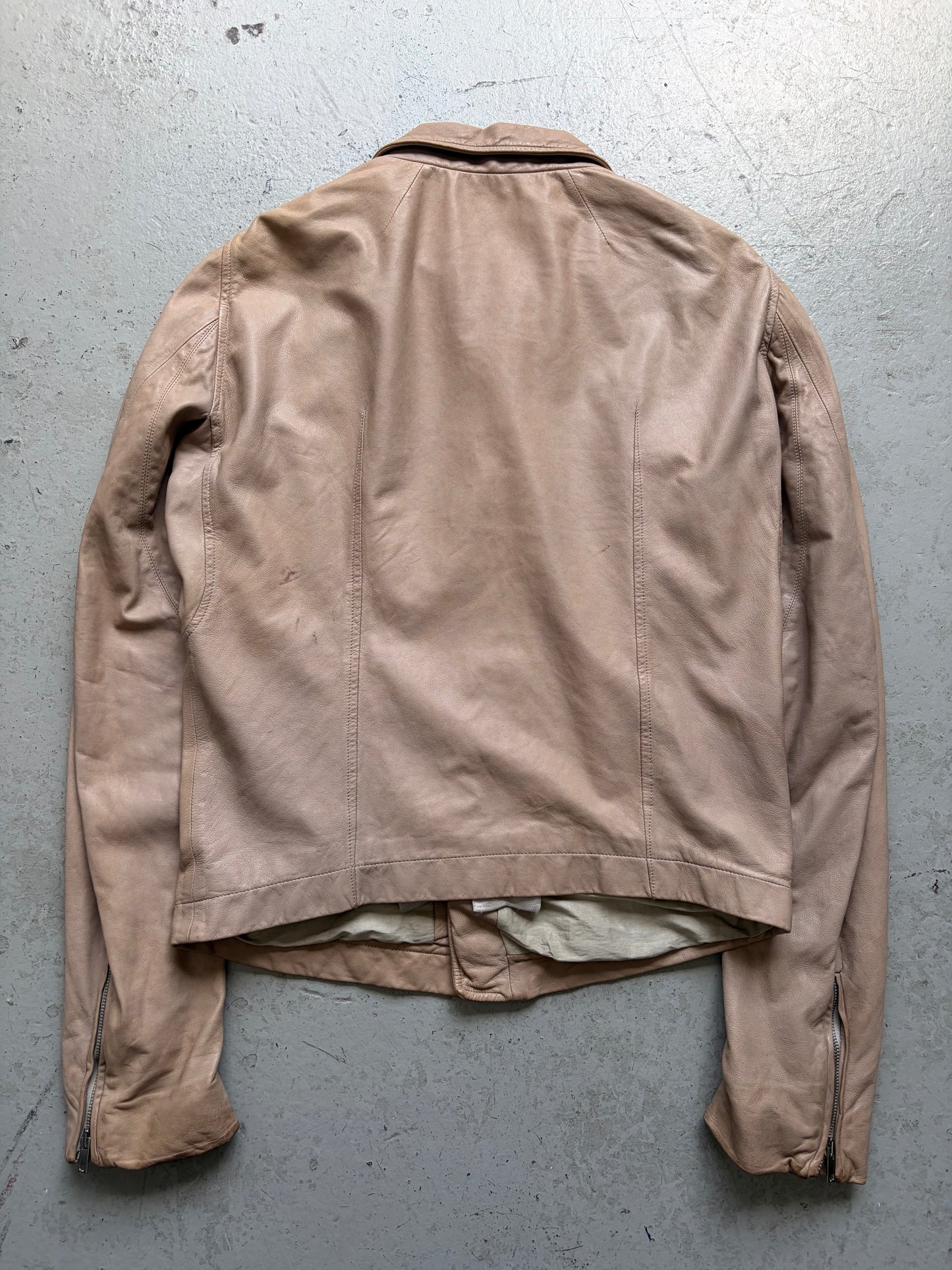 Rick Owens SS11 Anthem Stooges Perla Leather Jacket (M)