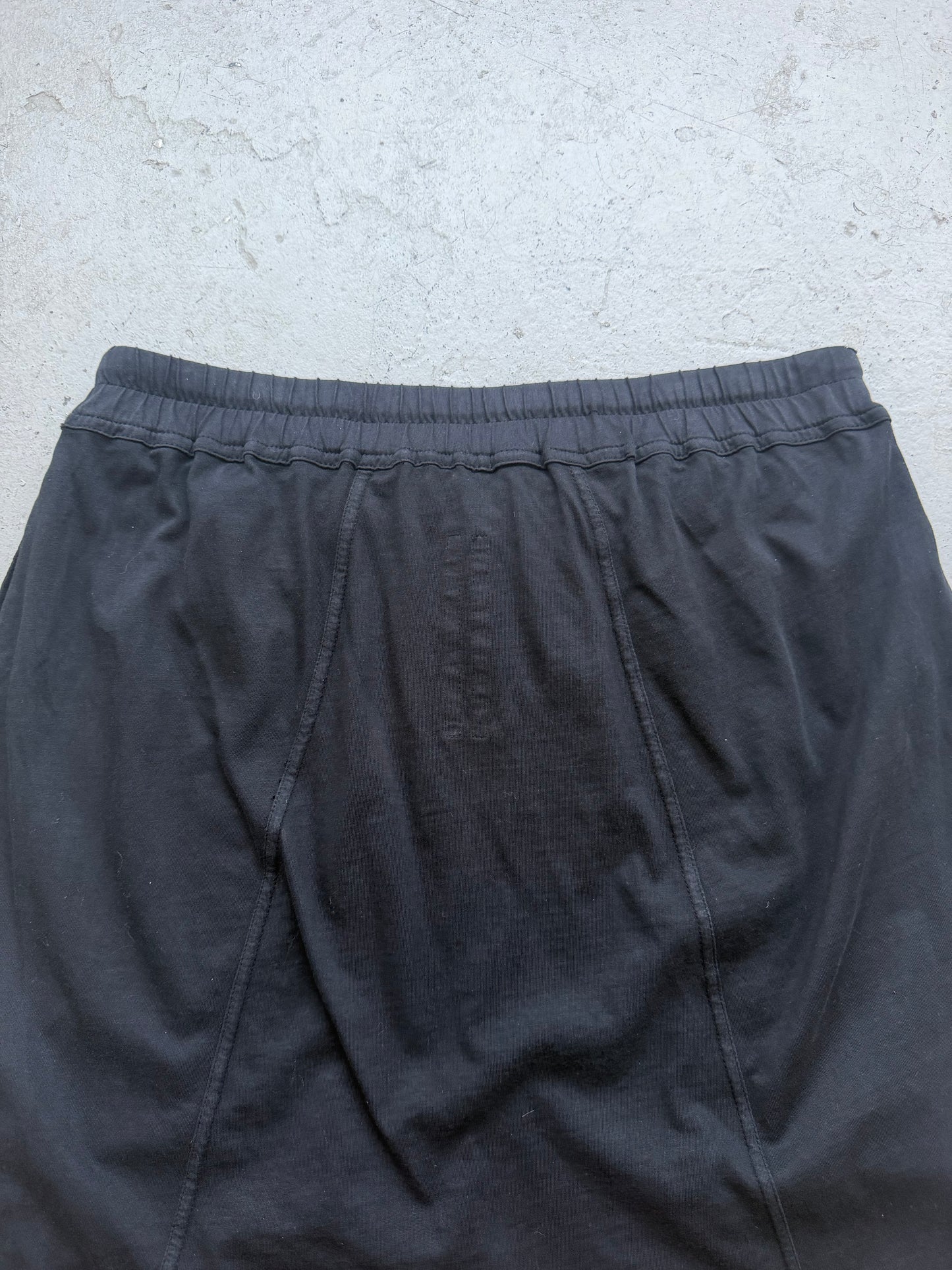 Rick Owens Drkshdw SS18 Black Cotton Capris (M)