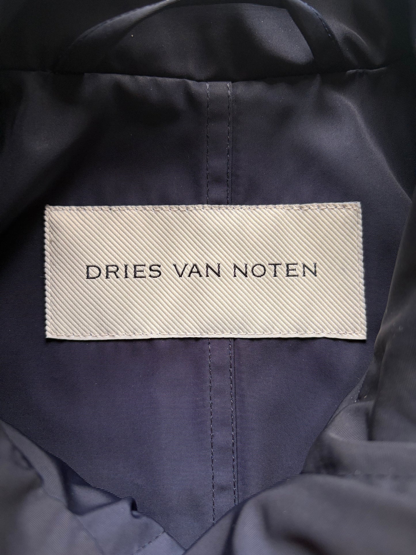 Dries Van Noten Navy Vlair Jacket (S)
