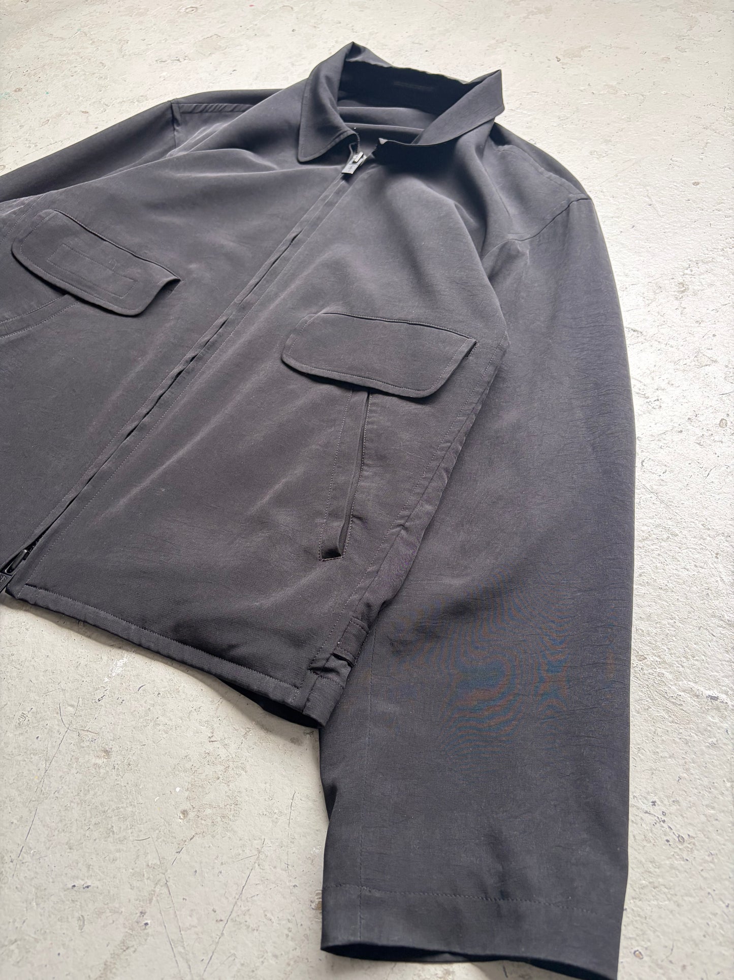 Yohji Yamamoto Gabardine Stanard Blouson (3)