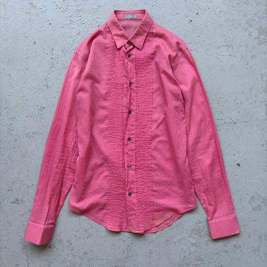 Dior Homme SS05 Beck Pink Tuxedo Shirt (39)