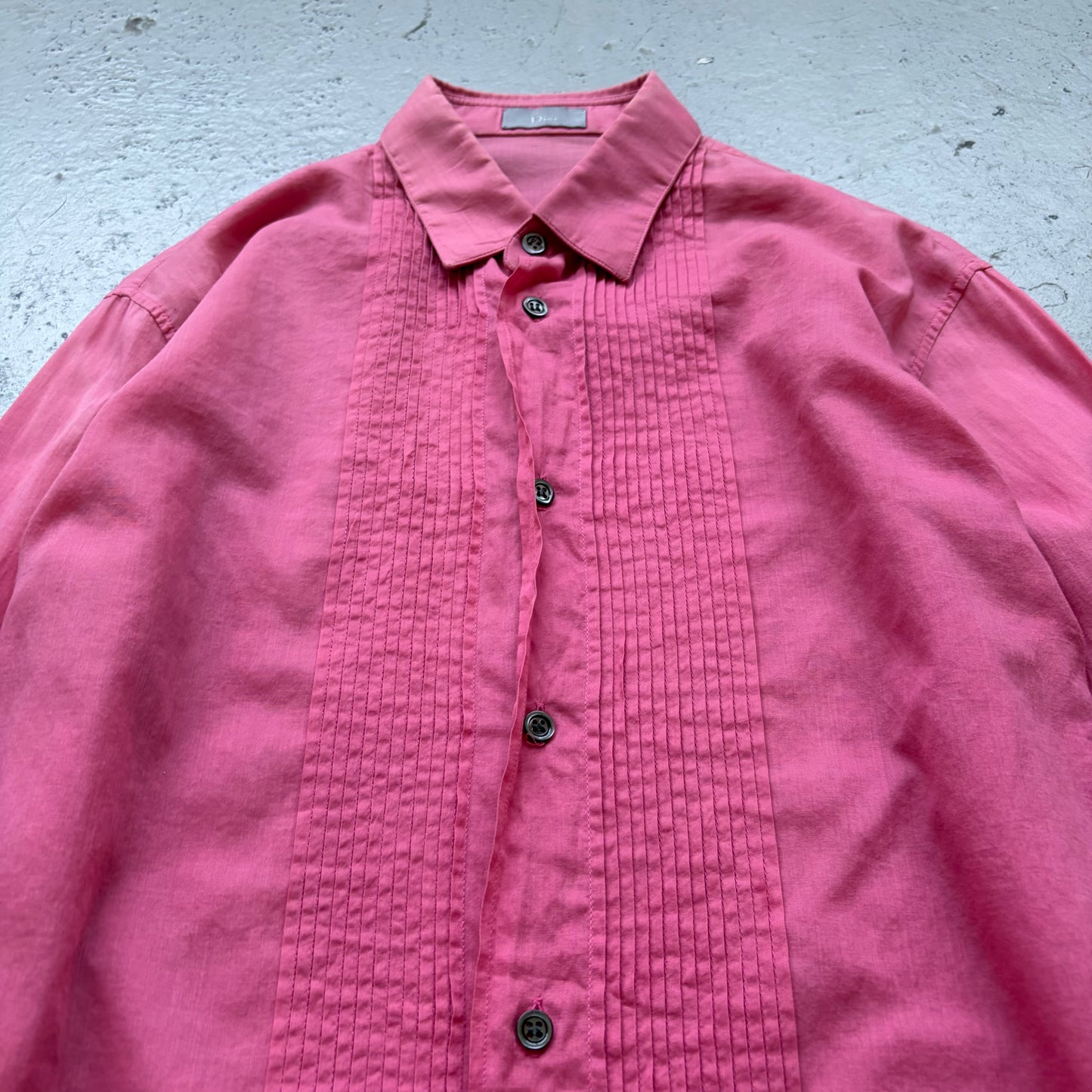 Dior Homme SS05 Beck Pink Tuxedo Shirt (39)