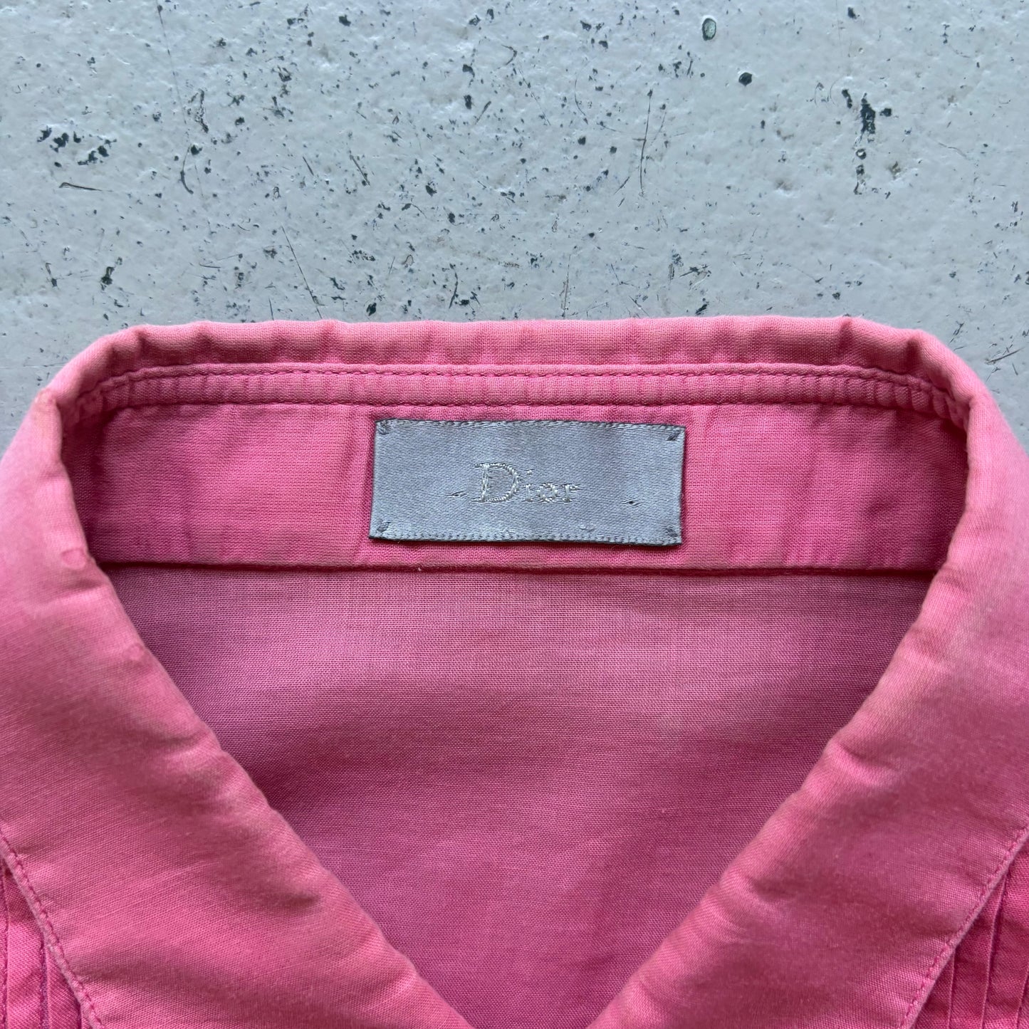 Dior Homme SS05 Beck Pink Tuxedo Shirt (39)