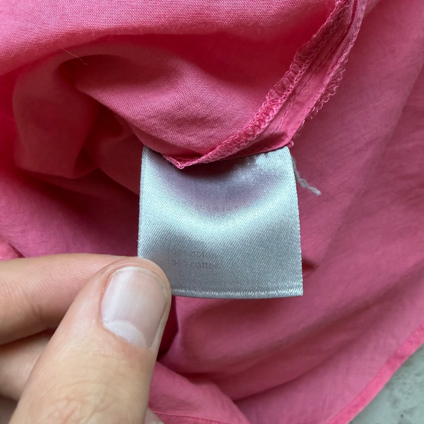 Dior Homme SS05 Beck Pink Tuxedo Shirt (39)