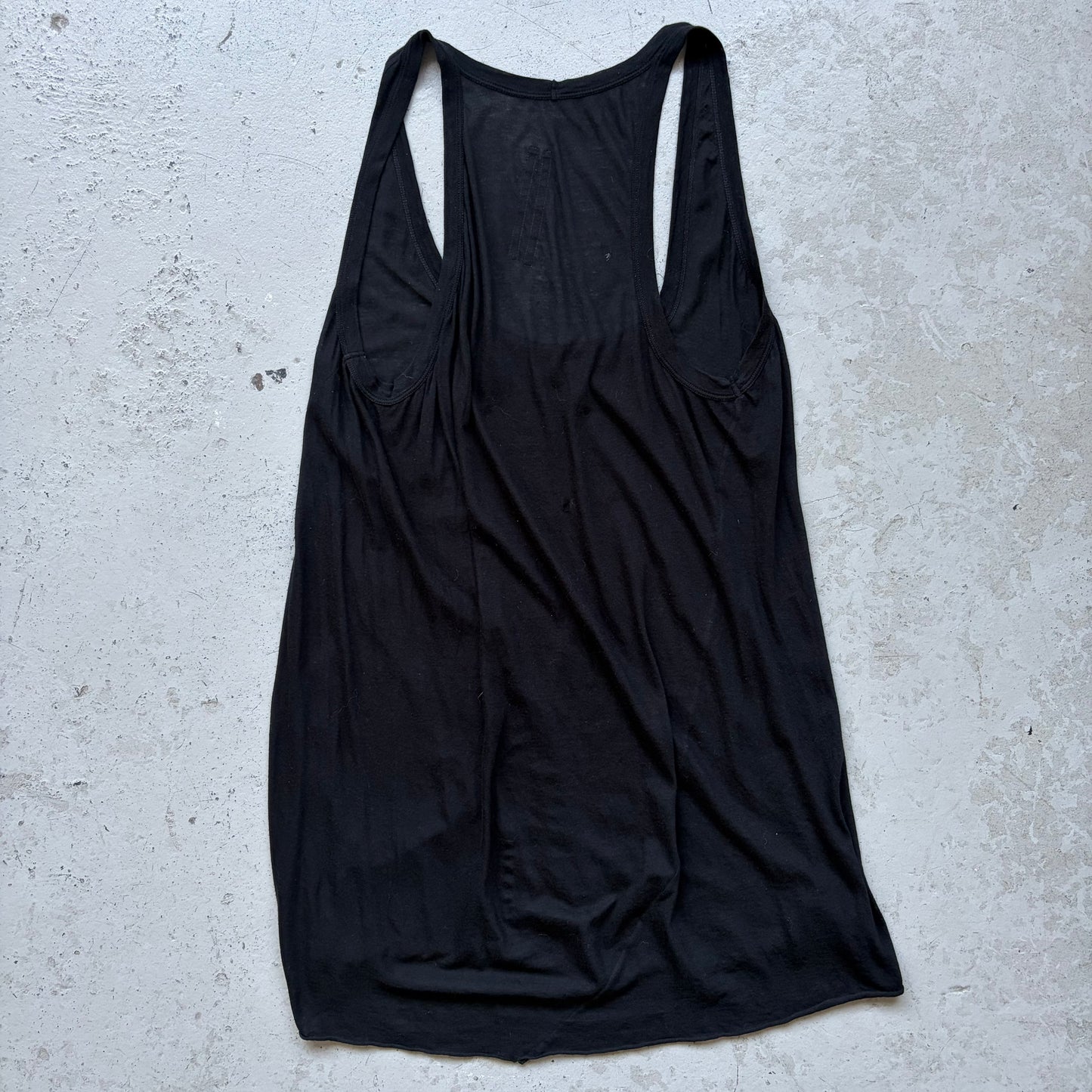 Rick Owens FW23 LUXOR Fog Cut Tank Top (M)