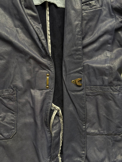 Giorgio Brato Purple Leather Blazer (46)