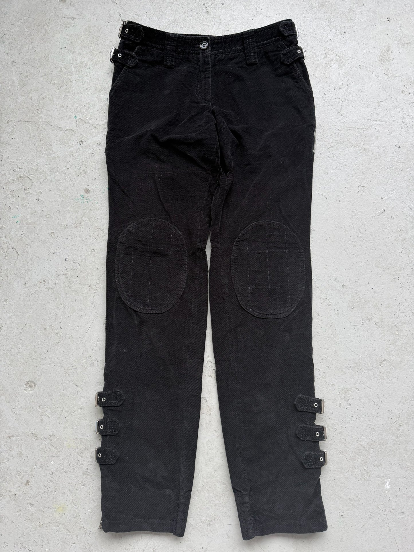 Dolce & Gabbana Corduroy Buckle Trousers (42)
