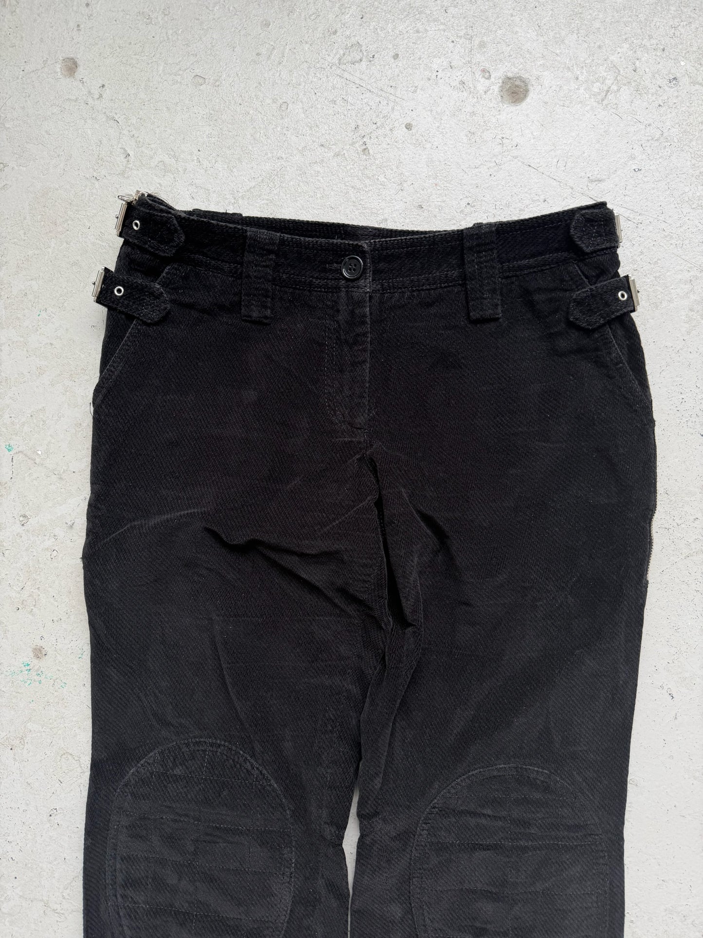 Dolce & Gabbana Corduroy Buckle Trousers (42)