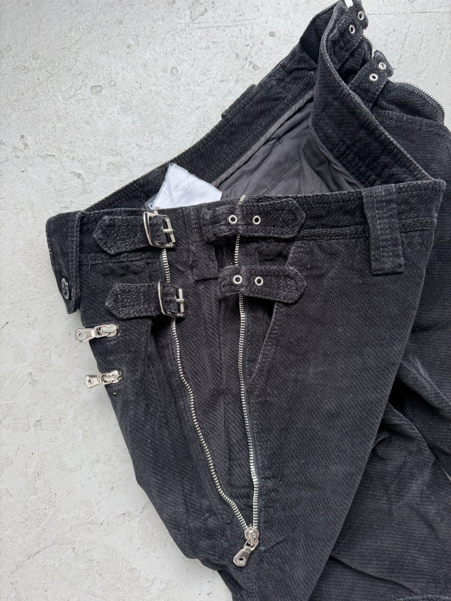 Dolce & Gabbana Corduroy Buckle Trousers (42)