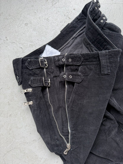 Dolce & Gabbana Corduroy Buckle Trousers (42)