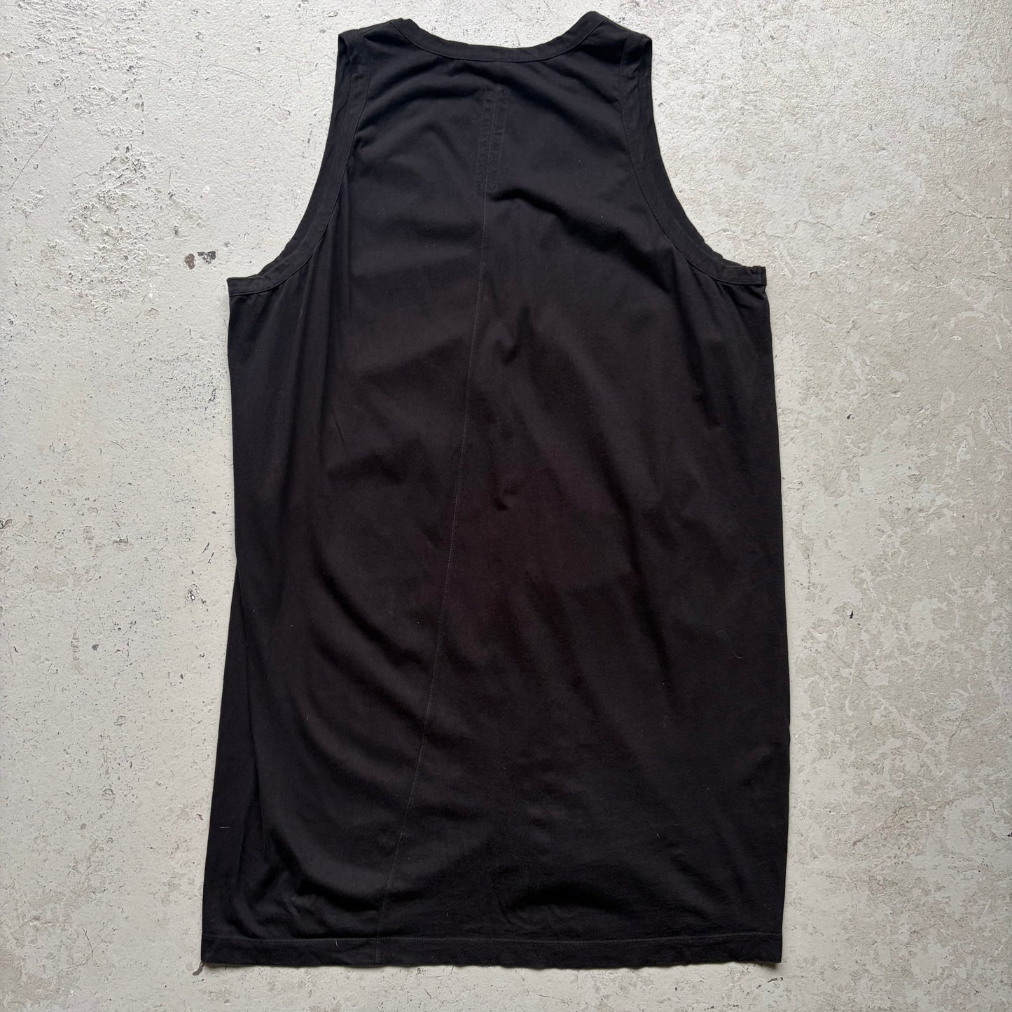 Rick Owens DRKSHDW Black Tank Top (L)
