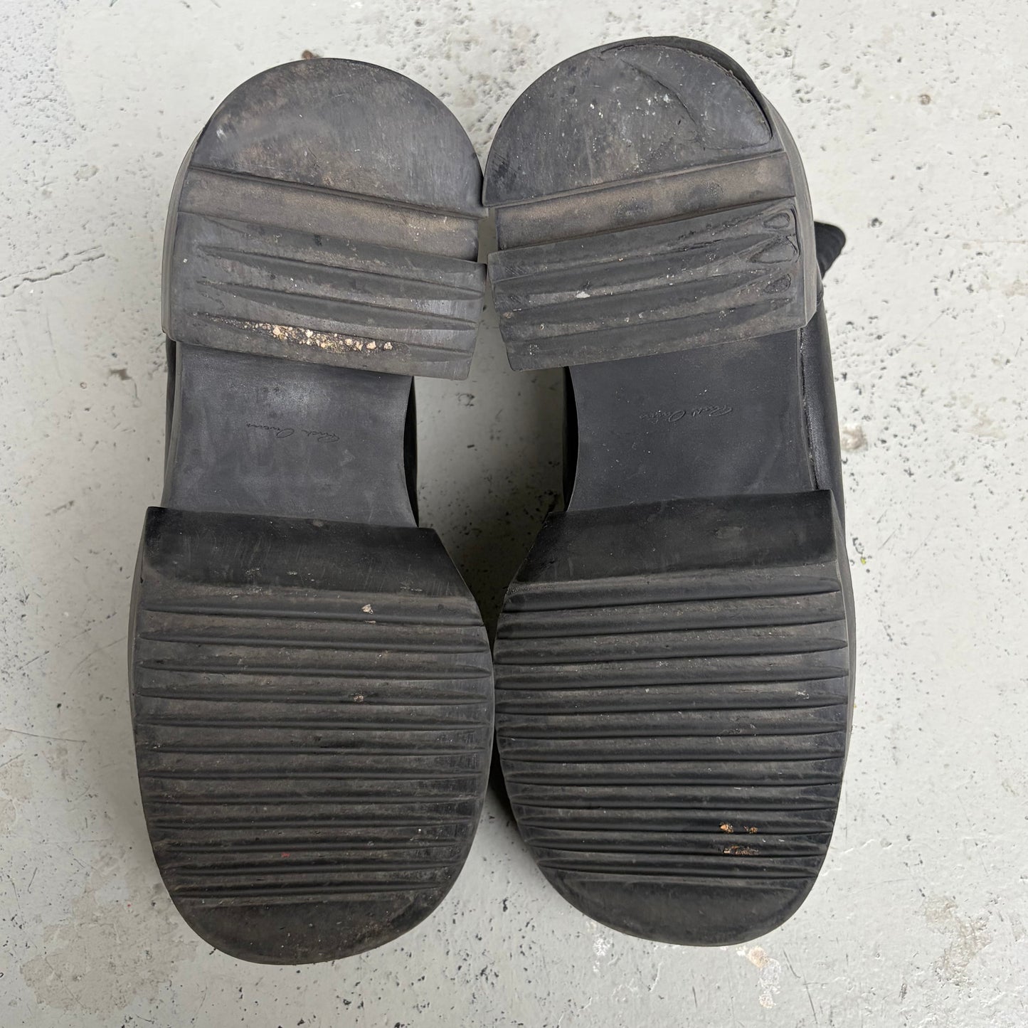 Rick Owens Black Beatle Bogun Boots (45)