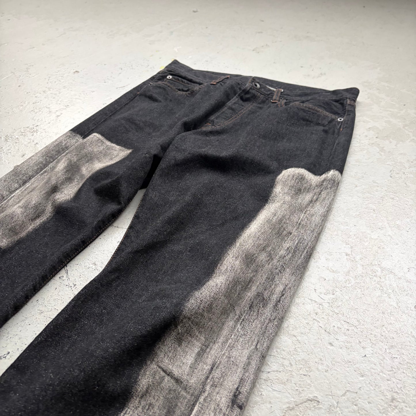 Yohji Yamamoto x Ozono Navy Straight Denim (1)